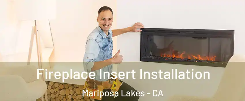 Fireplace Insert Installation Mariposa Lakes - CA