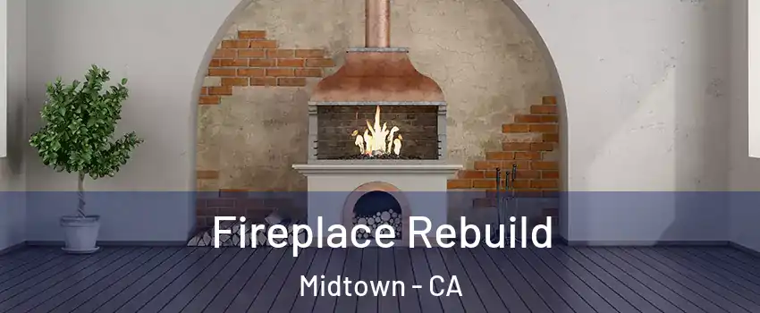 Fireplace Rebuild Midtown - CA