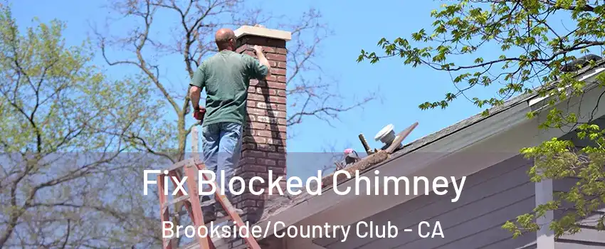 Fix Blocked Chimney Brookside/Country Club - CA