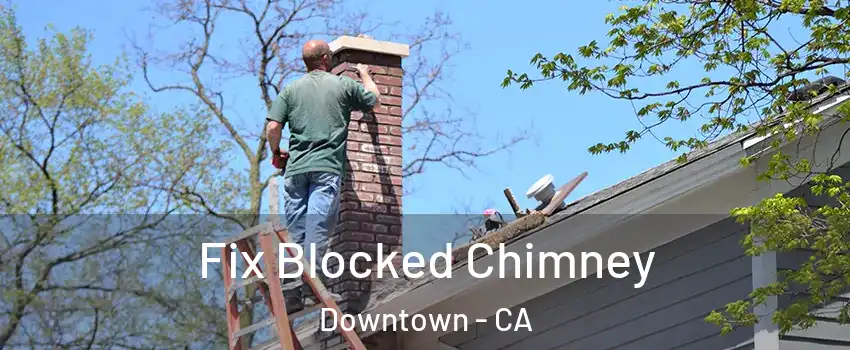 Fix Blocked Chimney Downtown - CA