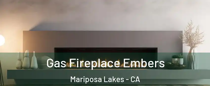 Gas Fireplace Embers Mariposa Lakes - CA