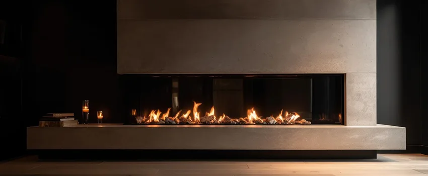 Gas Fireplace Ember Bed Design Services in Industrial Annex, California