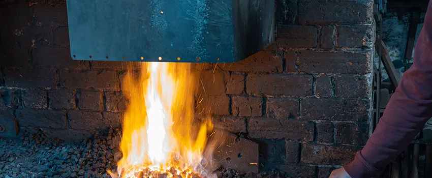 Fireplace Throat Plates Repair and installation Services in Industrial Annex, CA